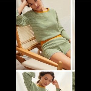 Sierra Anthropologie lounge set Sz Small